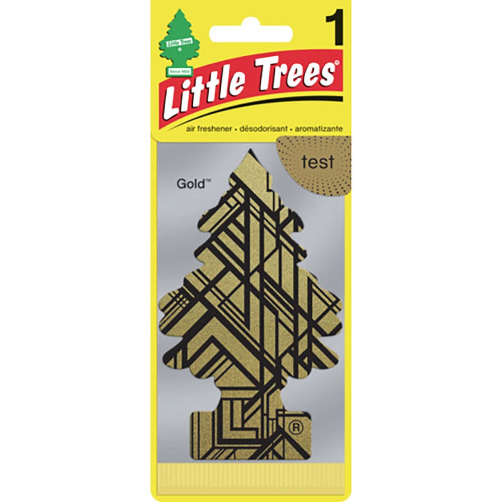 リトルツリーズ　ＬＴ　エアーフレッシュナー　１Ｐ　－　Ｇｏｌｄ（ゴールド）　ＬＴ０１２＿