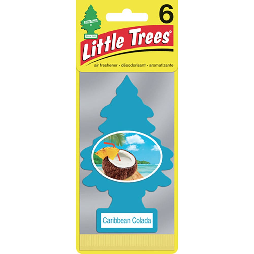 リトルツリーズ　ＬＴ　エアーフレッシュナー　６Ｐ　－　Ｃａｒｉｂｂｅａｎ　Ｃｏｌａｄａ（カリビアン＿