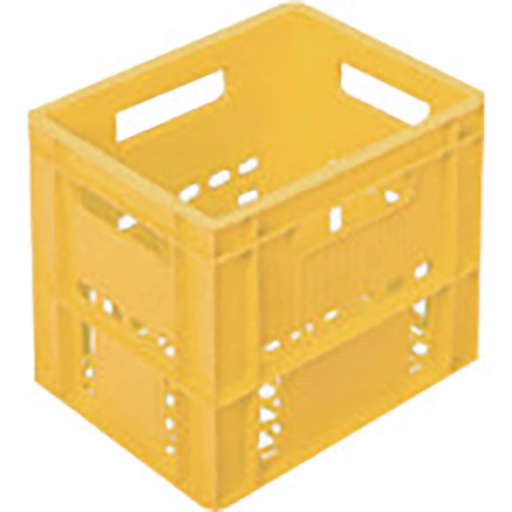 ヒシ　乳業用コンテナ　Ｍ－１２Ｅ　　０（オレンジ／イエロー）＿