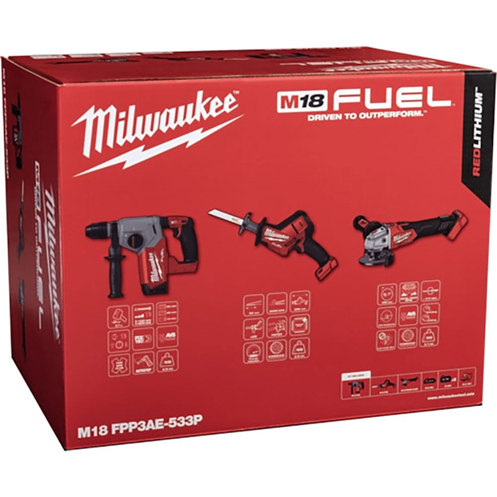 ｍｉｌｗａｕｋｅｅ　Ｍ１８　ＦＵＥＬパワーパック（ハンマードリル、コンパクトレシプロソー、１００ｍ＿