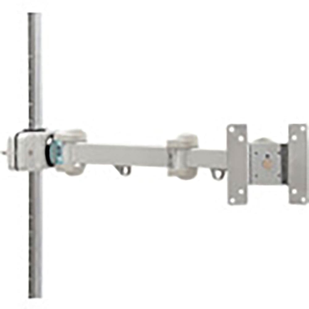 サンコー　４軸式クリップモニタアーム（ホワイト）　ＭＡＲＭＧＵＳ１２８Ｗ＿