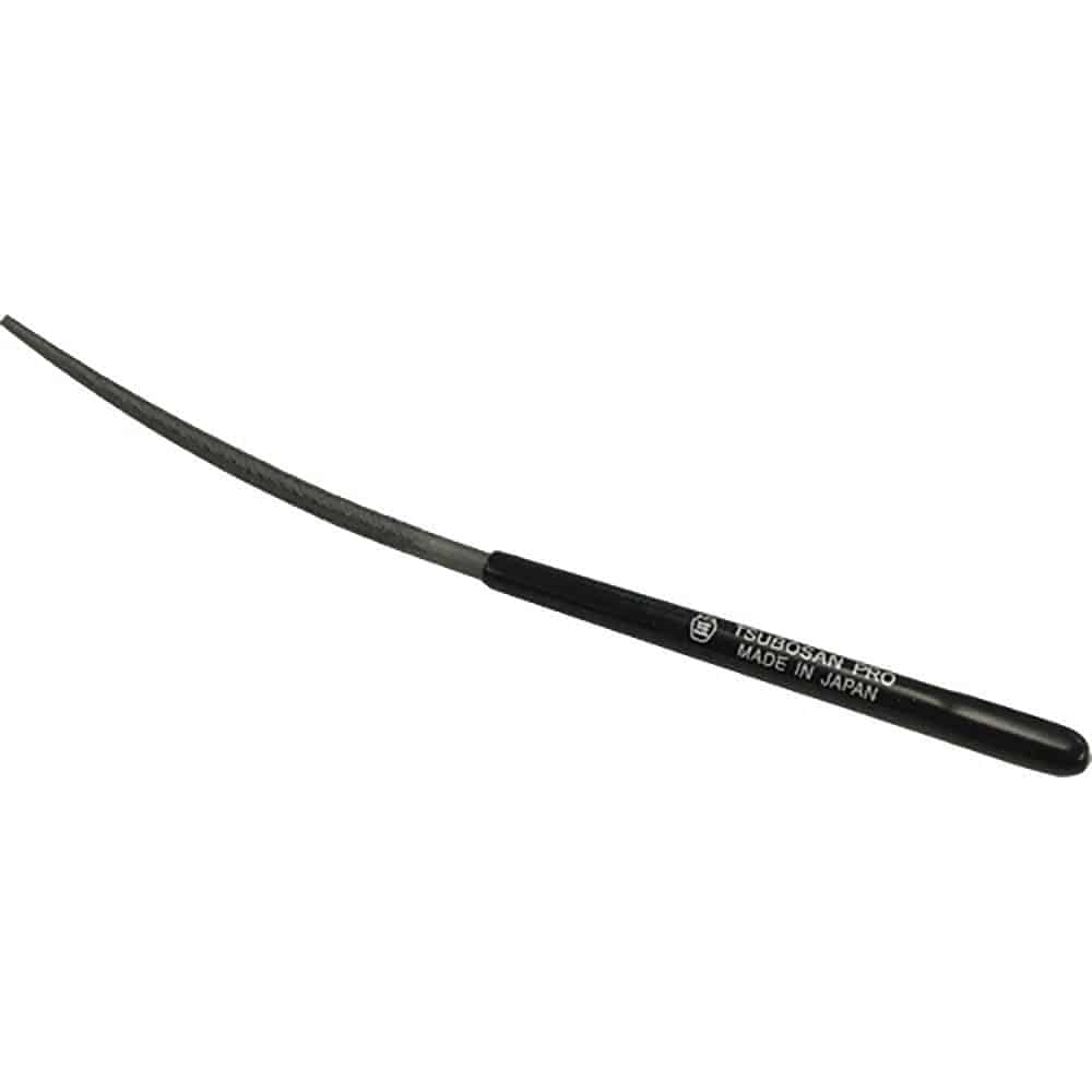 ツボサン　プロヤスリ　舟型　５本組　丸　中目　ＭＡＳ０５－０２＿