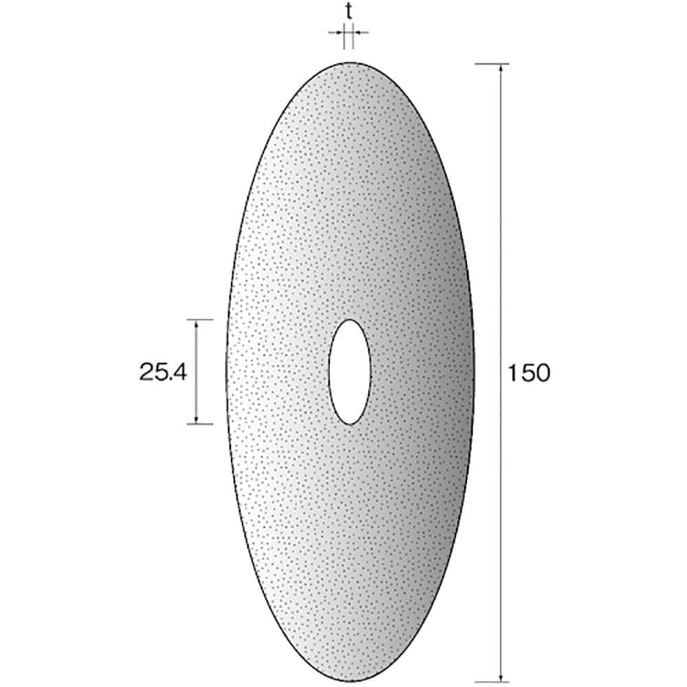 Ｍｉｎｉｍｏ　砥石ブレード　Ａ／ＷＡ　φ１５０　（１０枚入）　ＭＣ４２２２＿