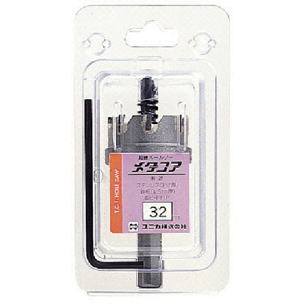 ＵＮＩＫＡ　超硬ホールソーメタコア　４１ｍｍ　ＭＣＳ－４１＿