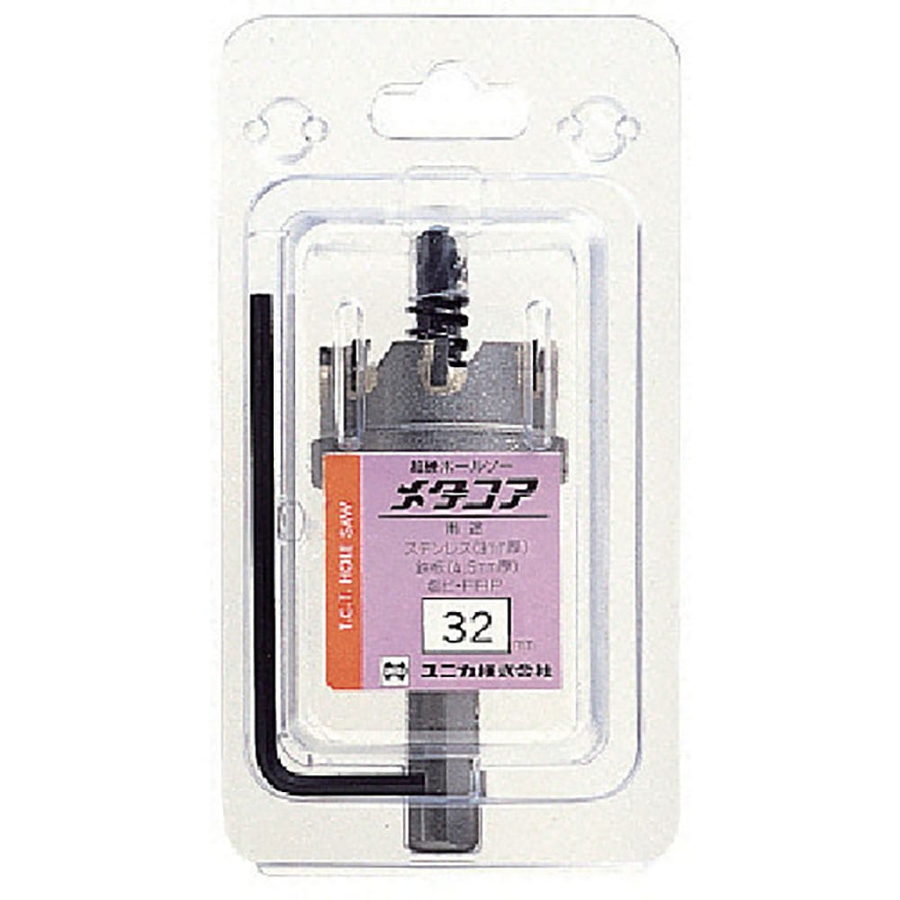 ＵＮＩＫＡ　超硬ホールソーメタコア　４４ｍｍ　ＭＣＳ－４４＿