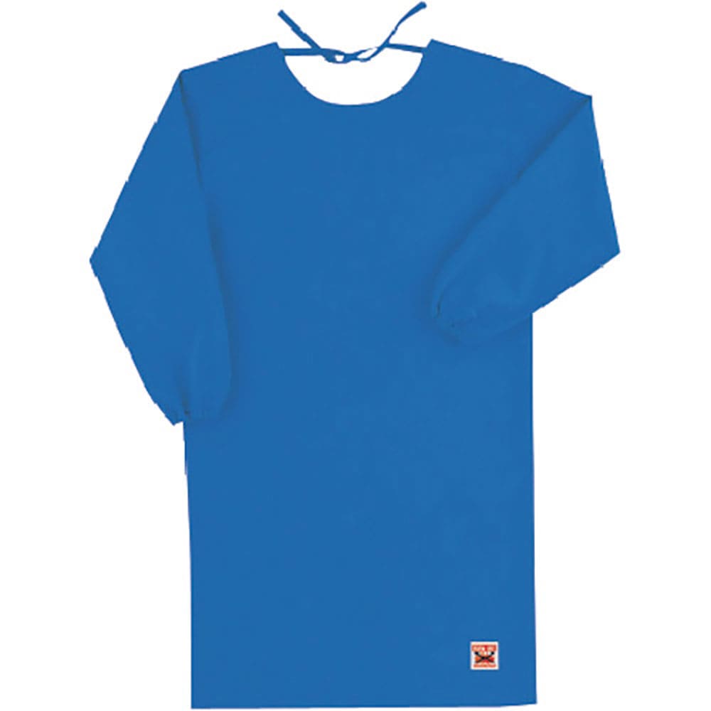 Ｍａｘ　Ｄｙｎａ　防炎エプロン（割烹着型・ロングタイプ）　ＭＤ２００Ｌ－Ｆ－ＢＬ＿