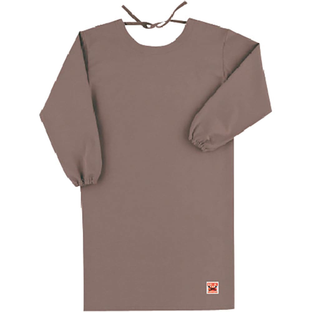 Ｍａｘ　Ｄｙｎａ　防炎エプロン（割烹着型・ロングタイプ）　ＭＤ２００Ｌ－Ｆ－ＧＲ＿