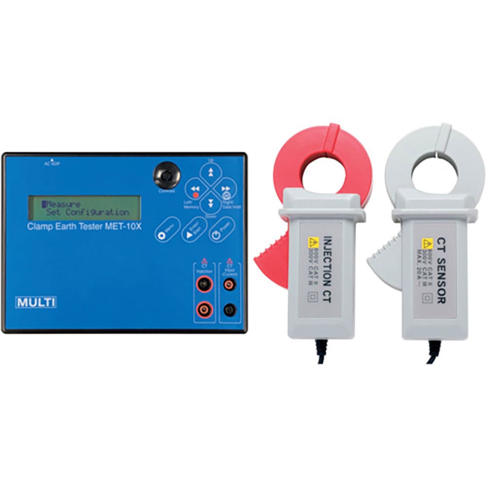 マルチ　Ｂｌｕｅｔｏｏｔｈ内蔵クランプ式接地抵抗計　ＭＥＴ－１０Ｘ＿