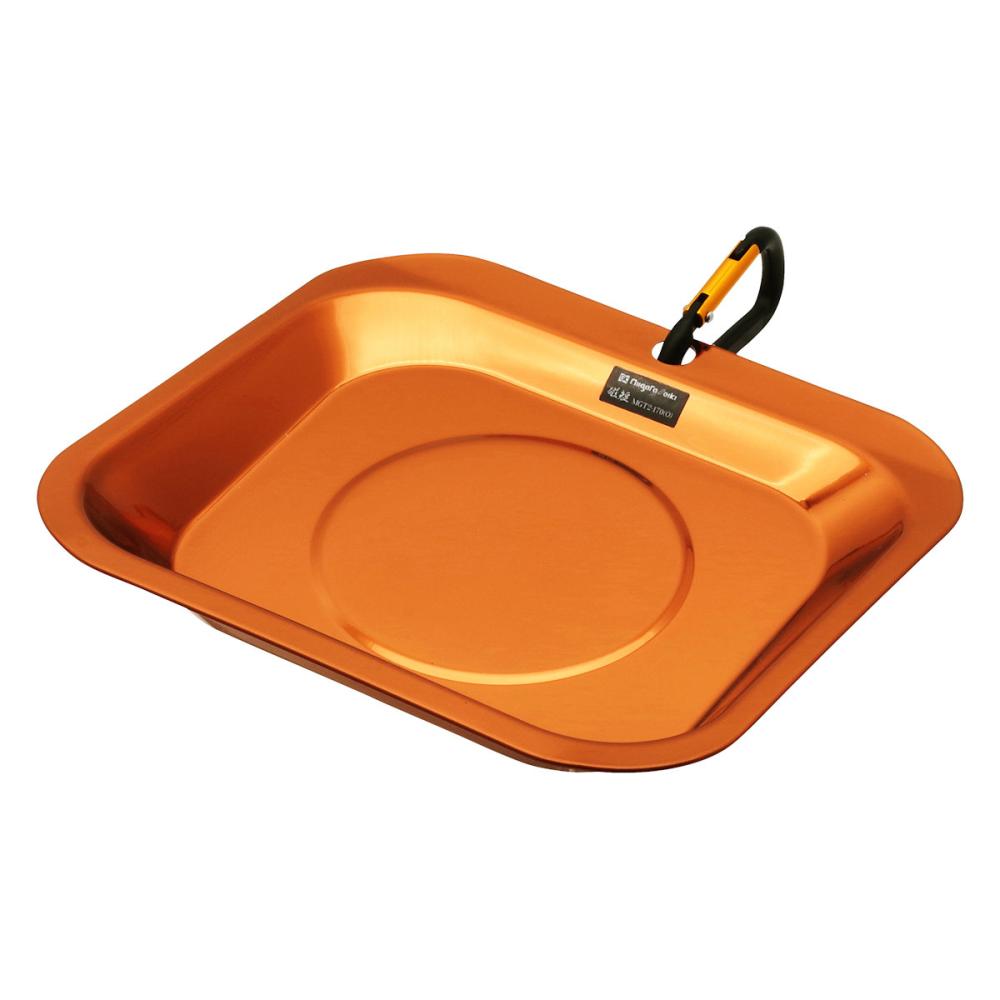 新潟精機　ＳＫ　マグ皿　磁短　弐　彩　オレンジ　ＭＧＴ２－１７０（Ｏ）