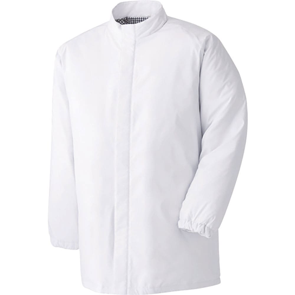 ミドリ安全　食品工場用防寒コート　ホワイト　Ｌ　ＭＨ１０００Ｗ－ＵＥ－Ｌ＿