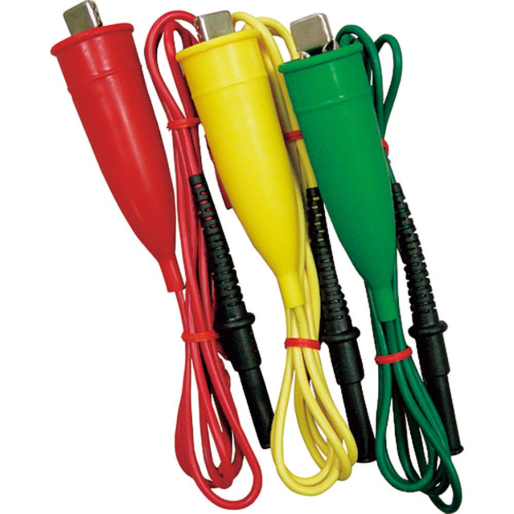 ＫＹＯＲＩＴＳＵ　精密測定用コード（赤黄緑：１．５ｍ）　ＭＯＤＥＬ７２４１Ａ＿