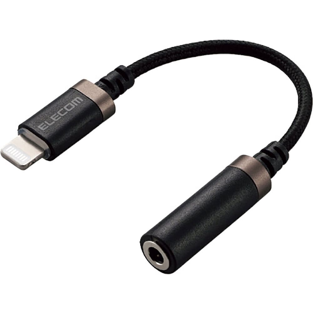 ＥＬＥＣＯＭ　Ｌｉｇｈｔｎｉｎｇ－直径３．５ｍｍステレオミニジャック変換ケーブル（高耐久）　ＭＰＡ＿