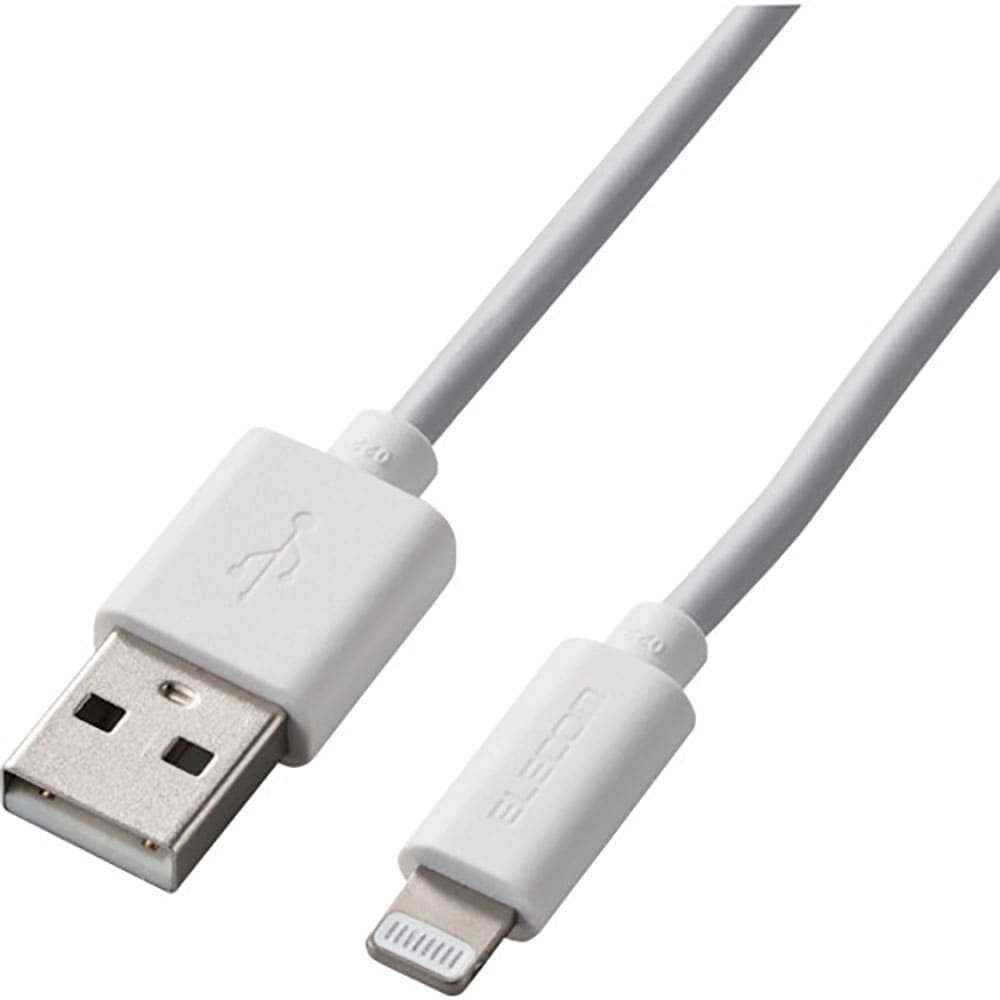 ＥＬＥＣＯＭ　Ｌｉｇｈｔｎｉｎｇケーブル　スタンダード　１．５ｍ　ホワイト　ＭＰＡ－ＵＡＬＡ１５Ｗ＿