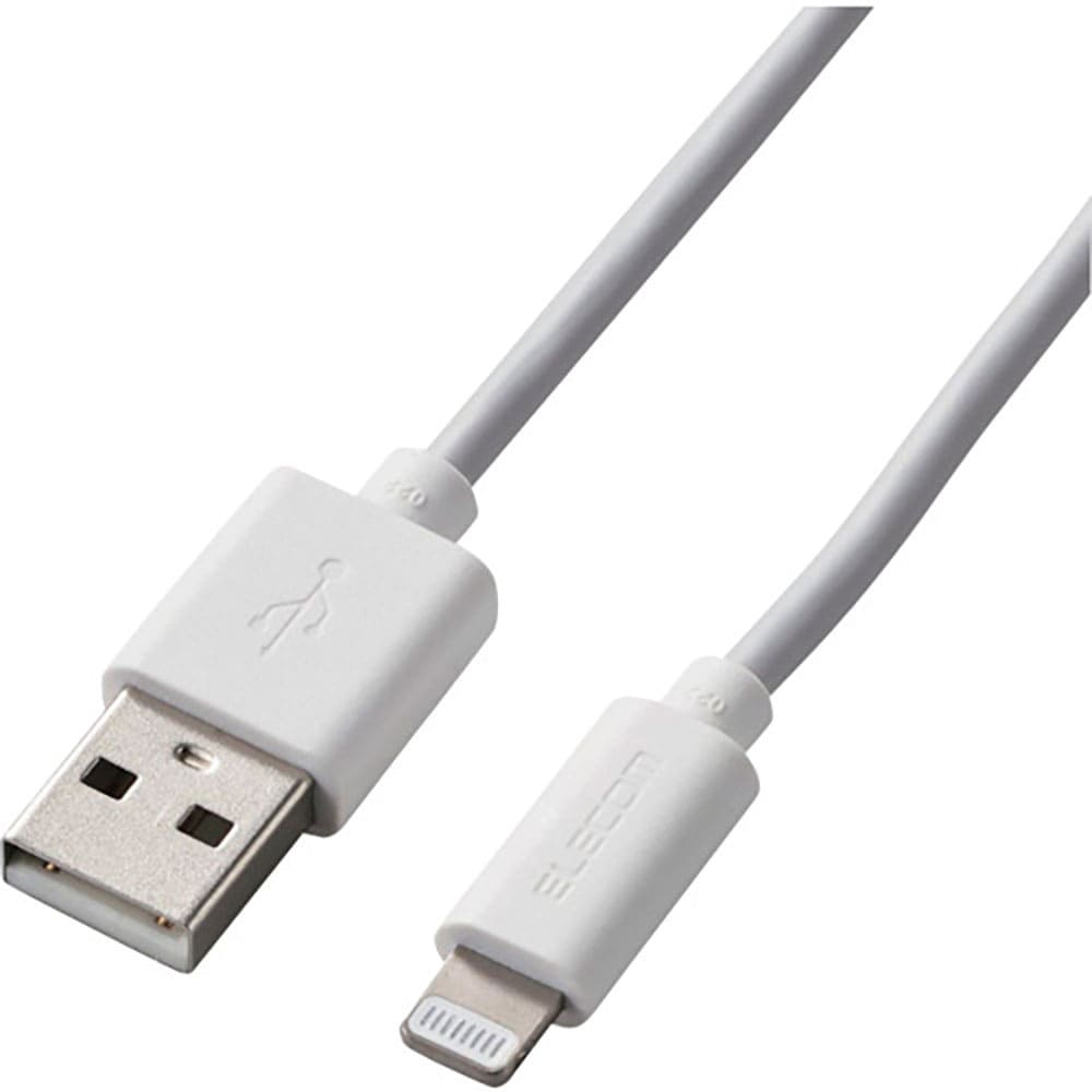 ＥＬＥＣＯＭ　Ｌｉｇｈｔｎｉｎｇケーブル　スタンダード　２．０ｍ　ホワイト　ＭＰＡ－ＵＡＬＯ２０Ｗ＿
