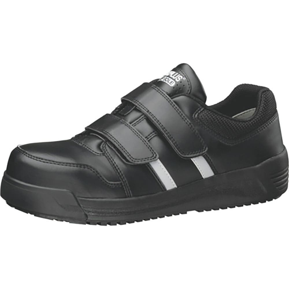 ミドリ安全　超耐滑ワイド樹脂先芯入りスニーカー　ＭＰＨ－１５Ｎ　２３．５ｃｍ　ＭＰＨ－１５Ｎ－ＢＫ＿