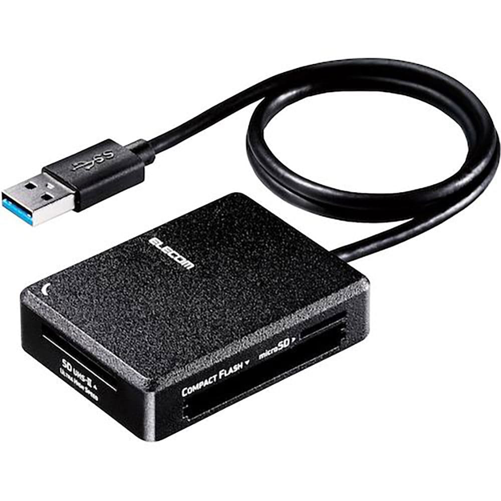 ＥＬＥＣＯＭ　メモリリーダライタ　超高速タイプ　ＵＳＢ３．０　ケーブル５０ｃｍ　ＳＤ＋ｍｉｃｒｏＳ＿