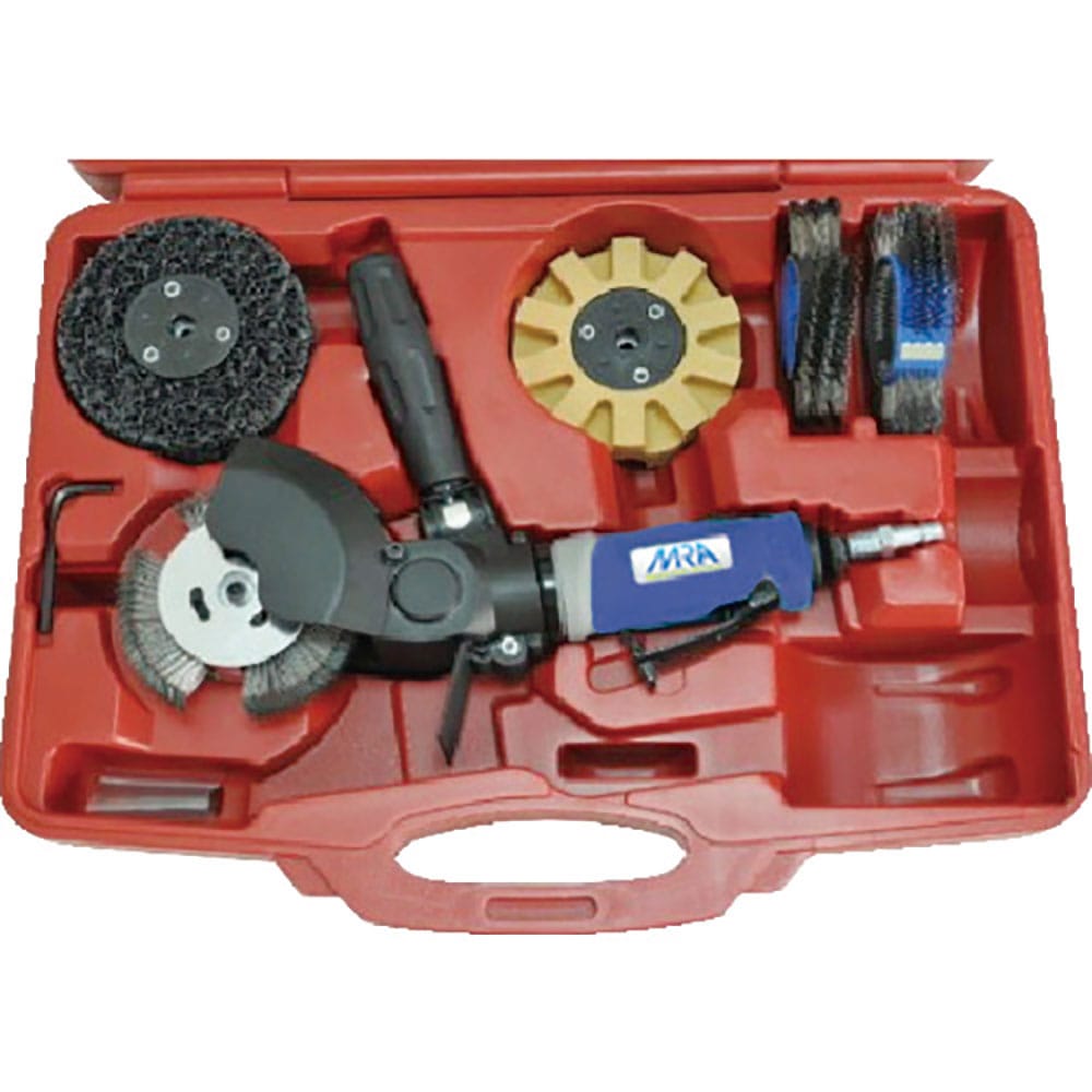 ＭＲＡ　エアグラインダー　エアリムーブサンダ　縦回転仕様セット品　ＭＲＡＰＧ２８０Ｋ＿