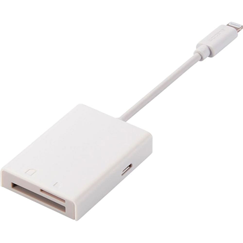 ＥＬＥＣＯＭ　Ｌｉｇｈｔｎｉｎｇカードリーダー　ＳＤ＋ｍｉｃｒｏＳＤ対応　Ｔｙｐｅ－Ｃ変換アダプタ＿
