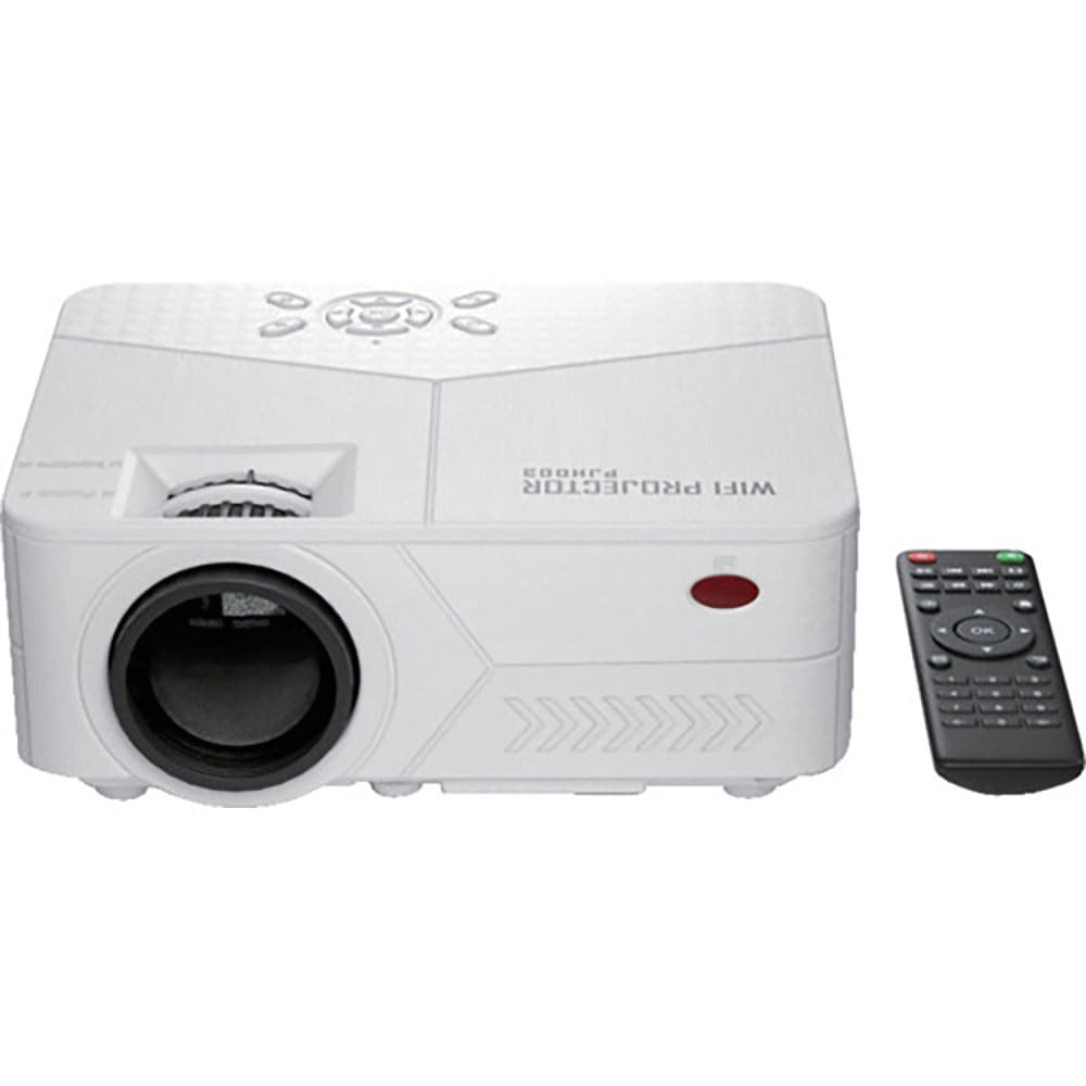 ＡＲＥＡ　小型三脚付ＬＥＤプロジェクター　ＭＳ－ＰＪＨＤ０３Ｂ　ＷＨ＿