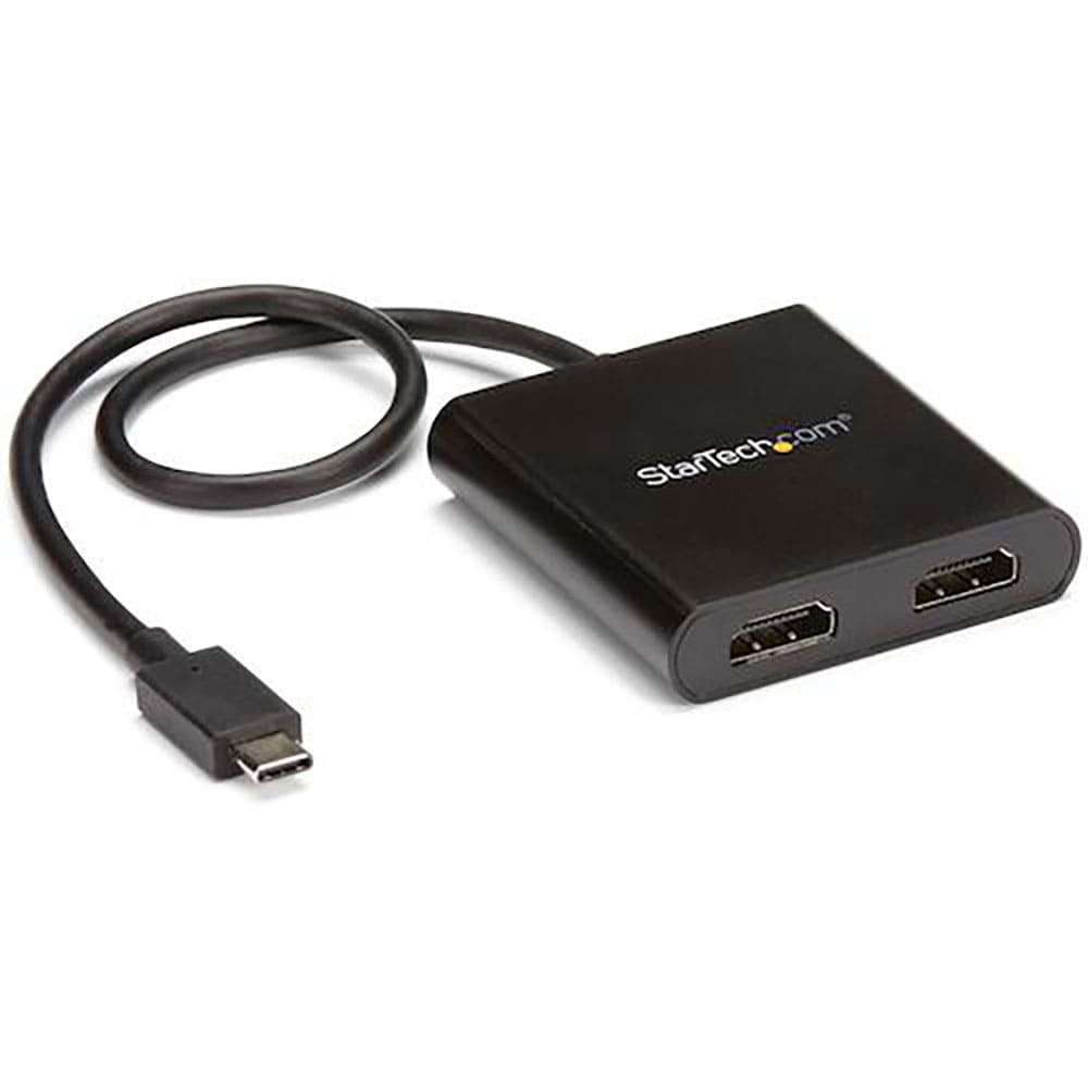 ＳｔａｒＴｅｃｈ　ディスプレイアダプター／ＵＳＢ－Ｃ　－　２ｘ　ＨＤＭＩ／４Ｋ３０Ｈｚ／３０ｃｍケ＿