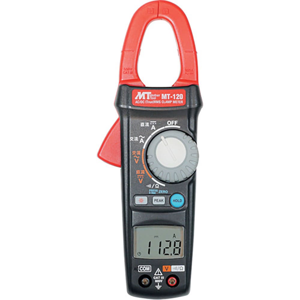 ＭＴ　交流・直流デジタルクランプメーター　ＭＴ－１２０＿