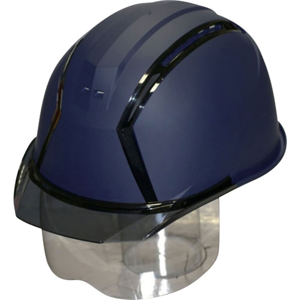 スミハット　ＭＸＣＳ型　帽体（マットネイビー）・バイザー（グレースモーク）・シールド付き　ＭＸＣＳ＿