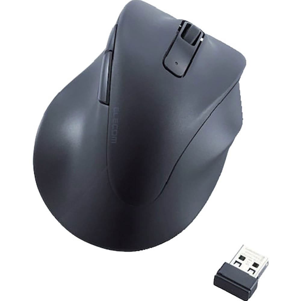 ＥＬＥＣＯＭ　マウス　ＥＸ－Ｇ　右手専用　Ｓサイズ　無線２．４ＧＨｚ　５ボタン　抗菌　静音設計　ブ＿