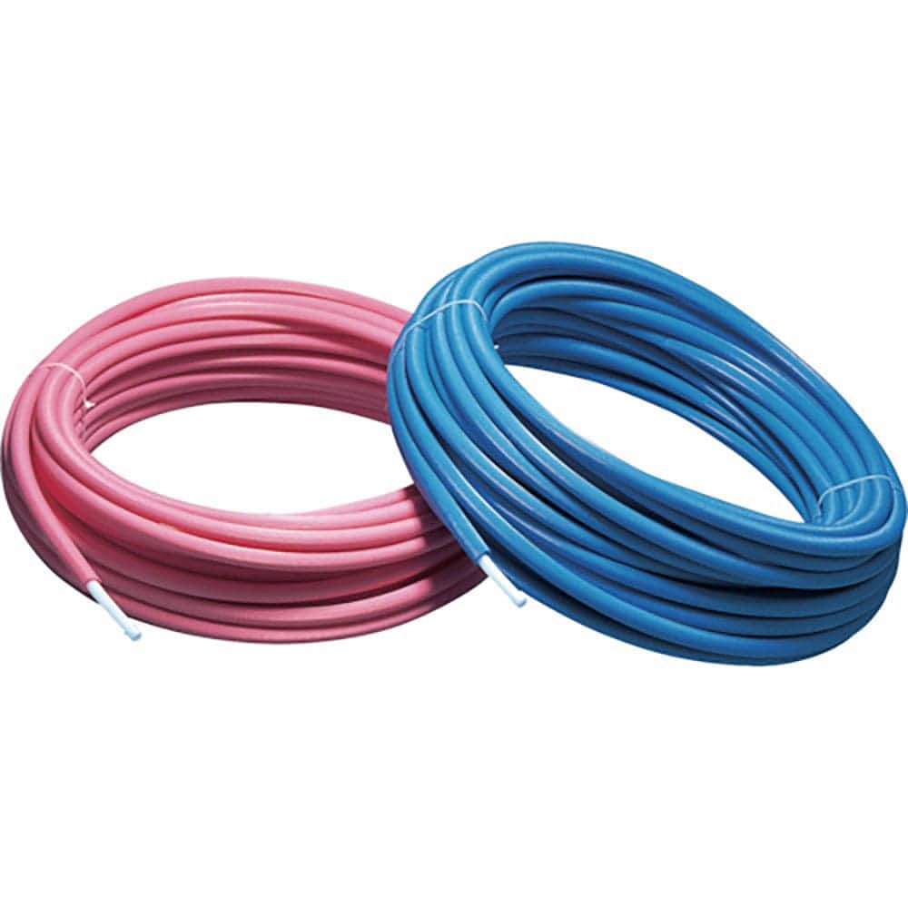 前澤給装工業　保温材付架橋ポリエチレン管　保温材５ｍｍ　ピンク　１６Ａ×３０ｍ　ＭＸＰＥＣＰ－１６＿