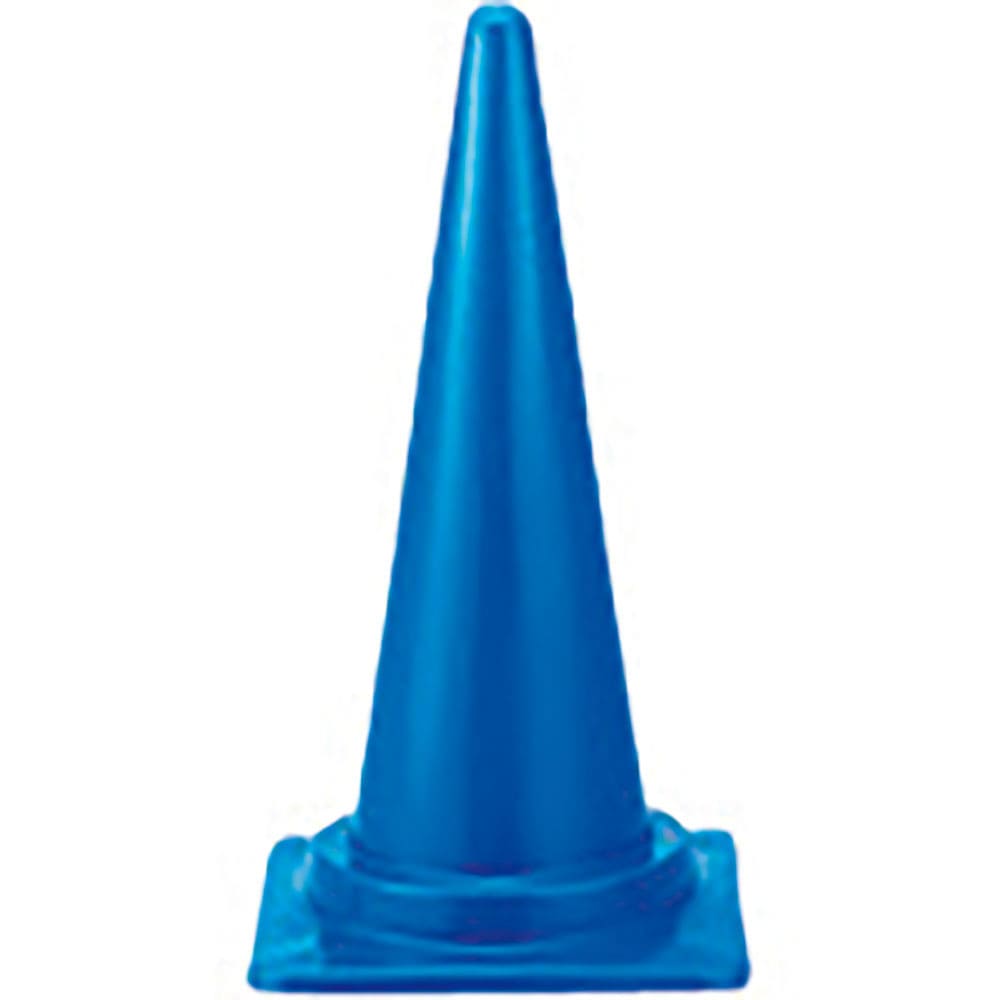 ＪＴＸ　８７１０７４）三角コーン　青　Ｎ１６３Ｊ－Ｂ　　Ｎ１６３Ｊ－Ｂ＿