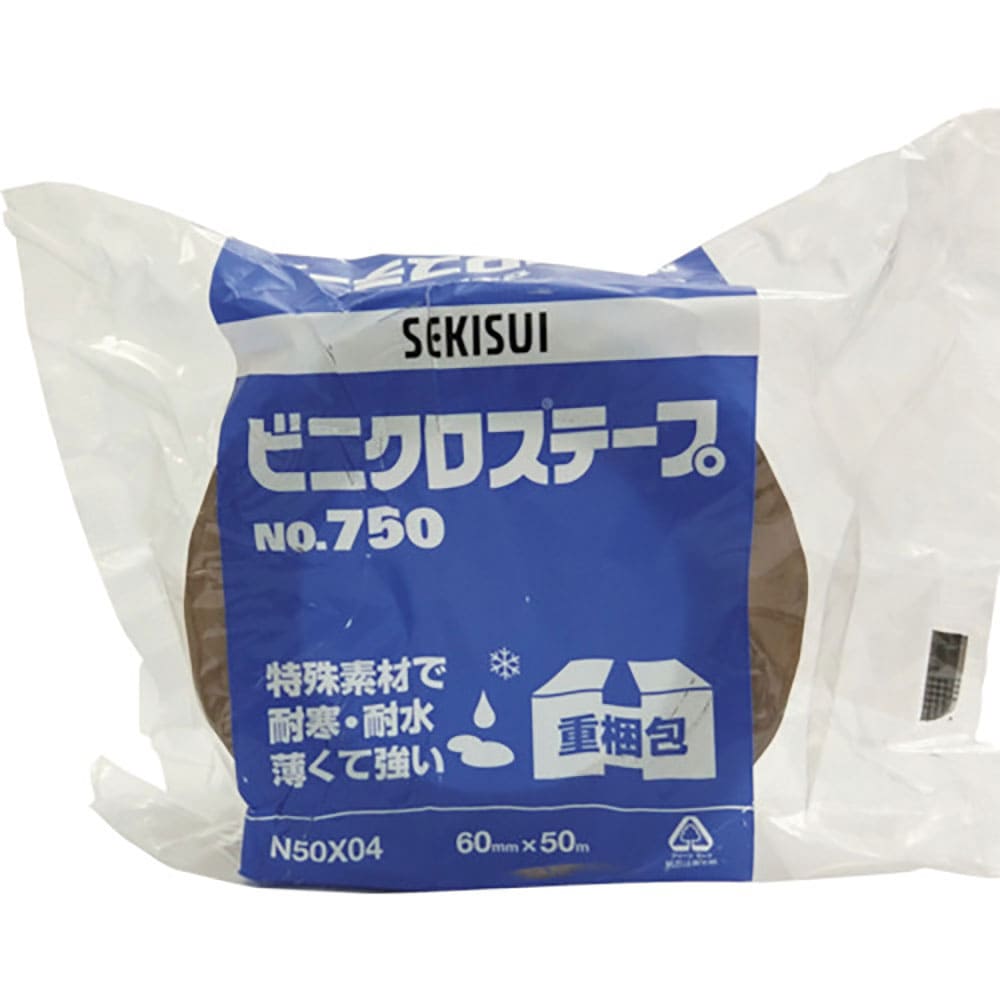積水　ビニクロステープ＃７５０　６０Ｘ５０　Ｎ５０Ｘ０４＿