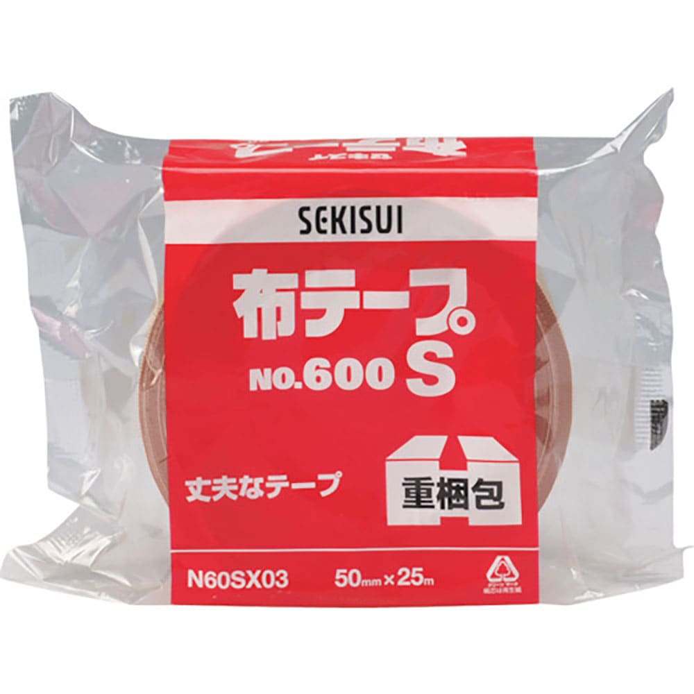 積水　布テープ＃６００Ｓ　５０Ｘ２５　Ｎ６０ＳＸ０３＿