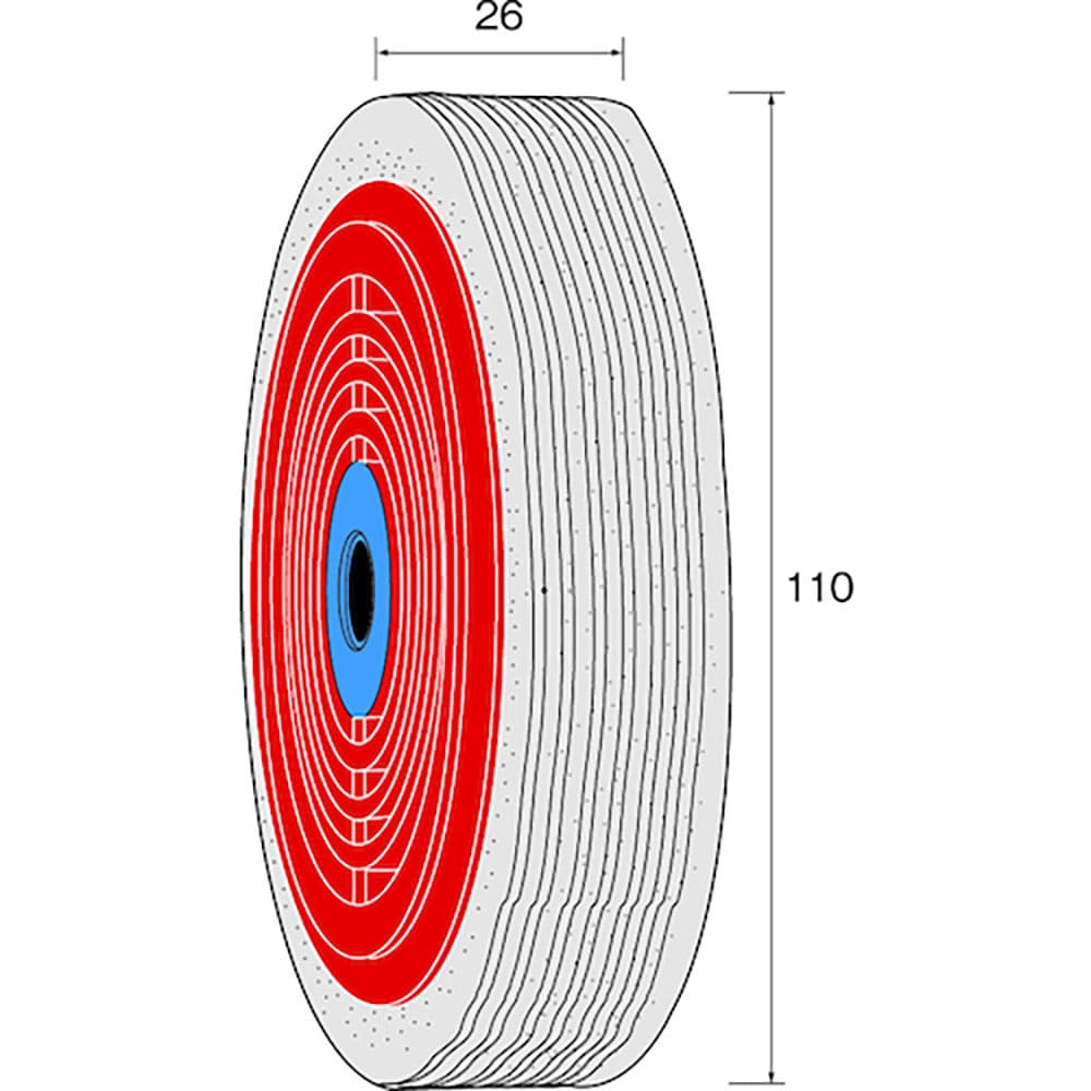 Ｍｉｎｉｍｏ　リングバフホイール　フェルト　φ１１０　ＮＡ６７０２＿