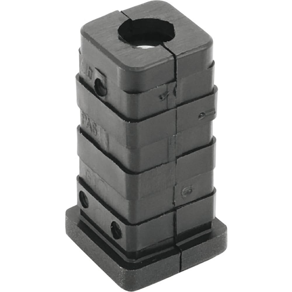 ＥＬＥＳＡ　角パイプ用　エンドキャップ　ＮＤＥＱ２０－Ｍ８＿