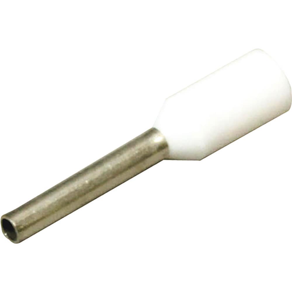 ニチフ　フェルール（１００個×５ＰＫ）　白色　ＮＦＧ　０．５－８－ＷＨＩ＿