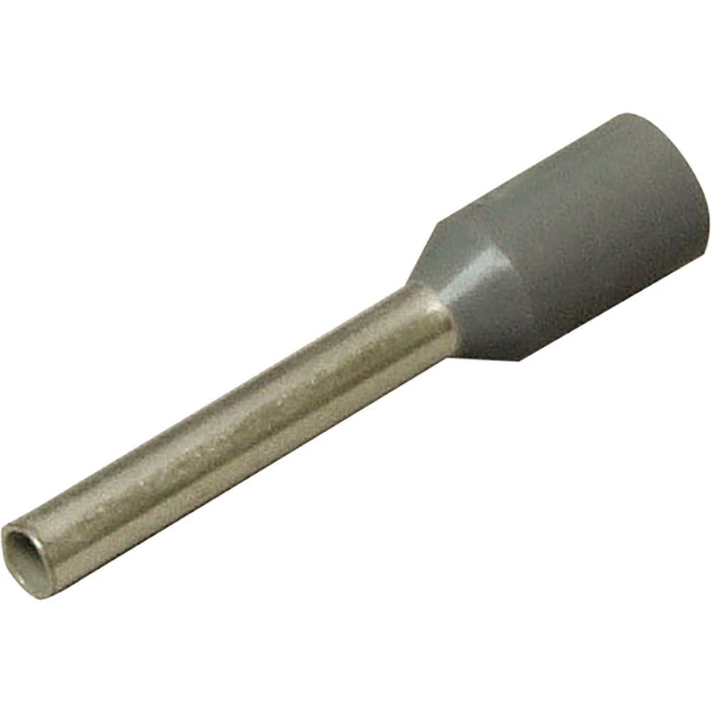 ニチフ　フェルール（１００個×５ＰＫ）　灰色　ＮＦＧ　０．７５－１０－ＧＲＹ＿