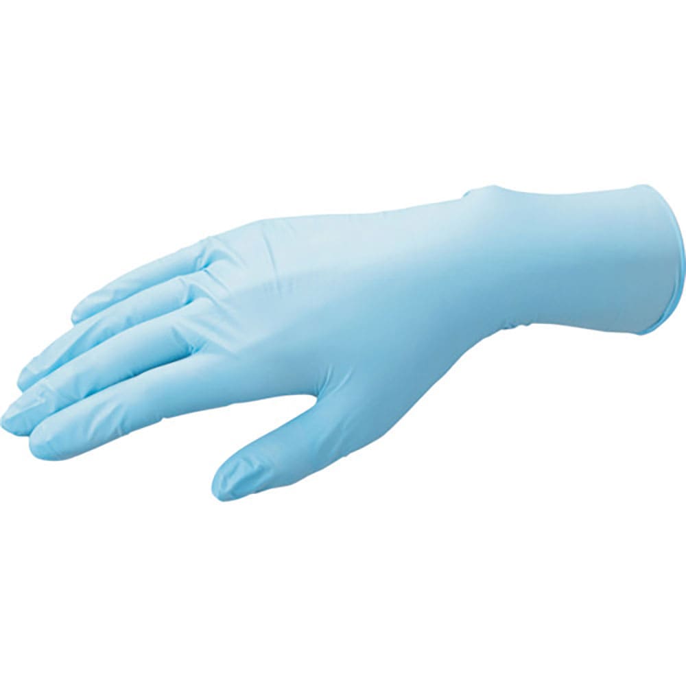 バリアローブ　ニトリルＰＦエースブルーパウダーフリーＳ（１００枚入）　ＮＯ．２０６２Ｓ＿