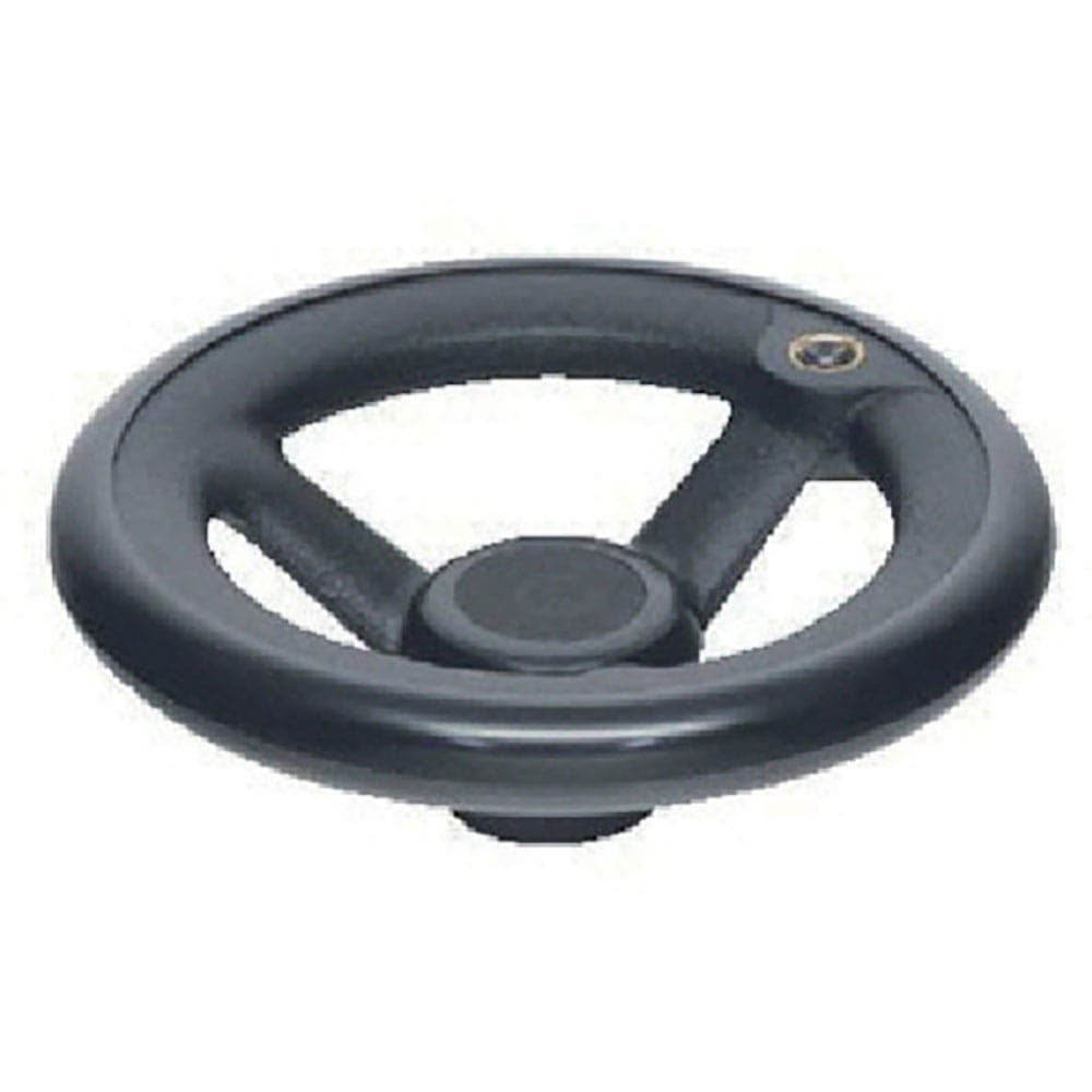 イマオ　丸リム型エンプラハンドル車　ハンドル径１００ｍｍ　ＮＲＰ１００－ＳＵＳ＿