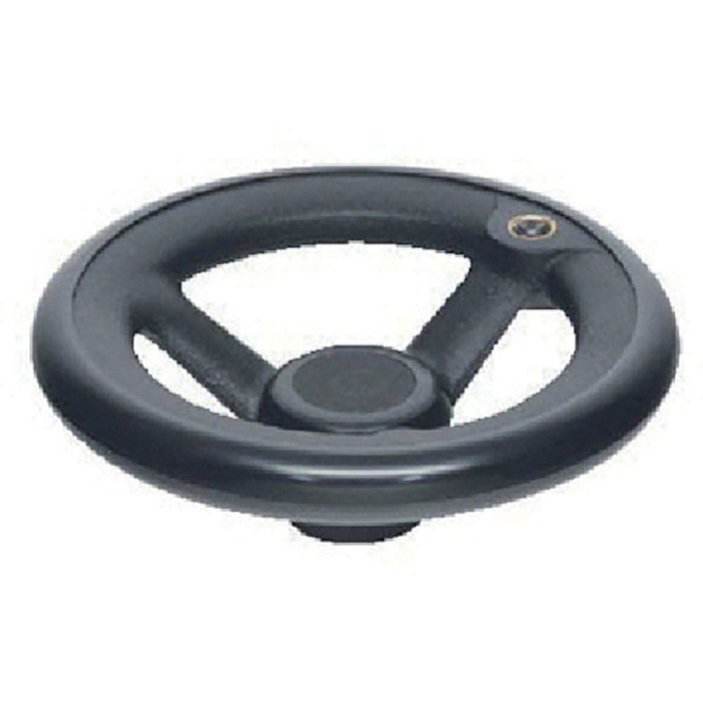 イマオ　丸リム型エンプラハンドル車　ハンドル径２００ｍｍ　ＮＲＰ２００－ＳＵＳ＿