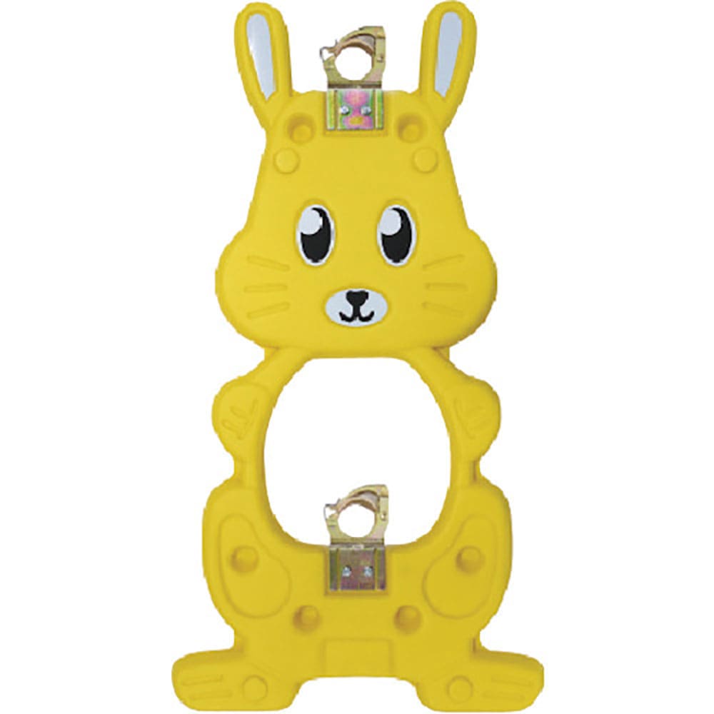 安全興業　単管バリケード　ＮＥＷラビット君　黄（簡単クランプ付）　ＮＲＹ－Ｋ＿