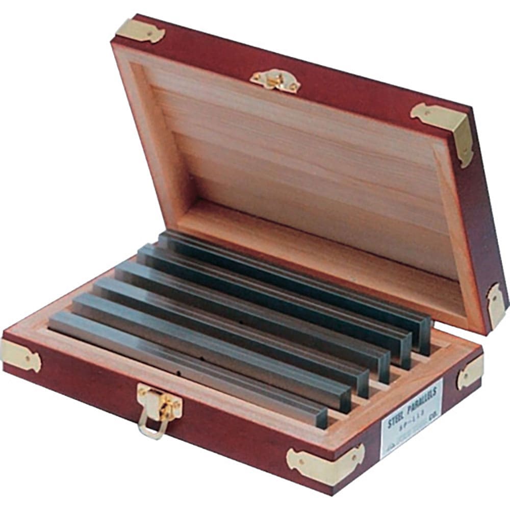 フジ　精密スチールパラレル　厚６．８　高２０～２８　長１２０ｍｍ　５組セット　ＮＳＰ－１０２＿