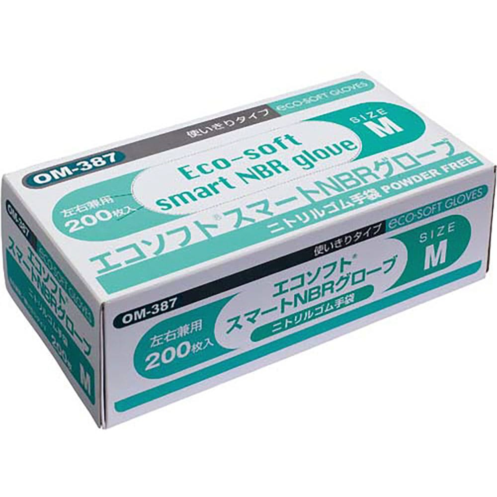 ｏｋａｍｏｔｏ　エコソフトニトリルホワイトＳＳ　２００枚入　ＯＭ－３８７ＳＳ＿