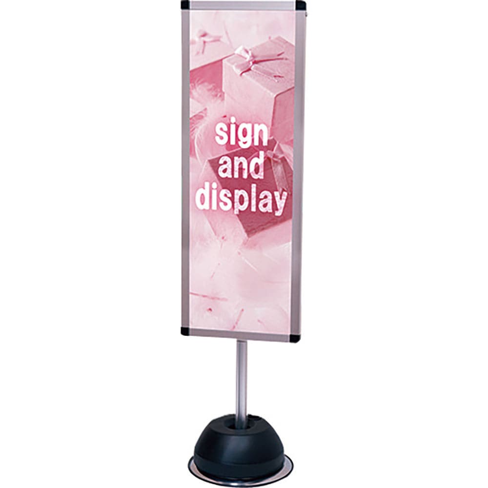 ＴＯＫＩＳＥＩ　屋外ポールサインスタンド　Ａ３縦縦片面シルバー　ＯＰＳＳＡ３ＴＴＫ＿