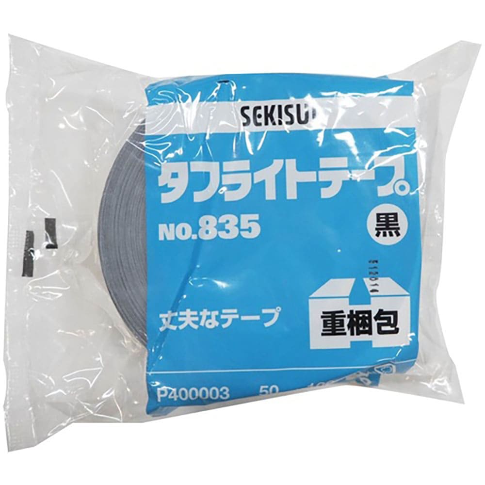 積水　タフライトテープ＃８３５　５０Ｘ１００　黒　Ｐ４００００３＿