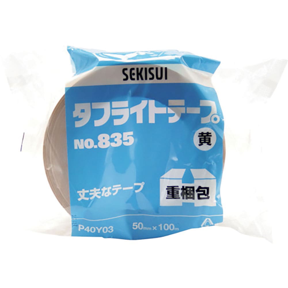 積水　タフライトテープ＃８３５　５０Ｘ１００　黄　Ｐ４０Ｙ０３＿