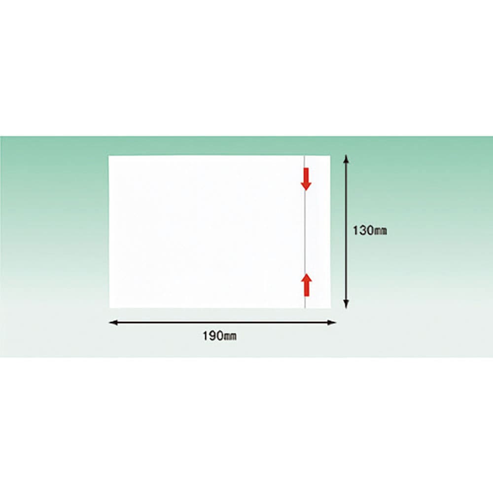 パピルス　デリバリーパック　ミシン目開封仕様（Ａ６サイズ用）１３０×１９０　１００枚入　全面糊　Ｐ＿