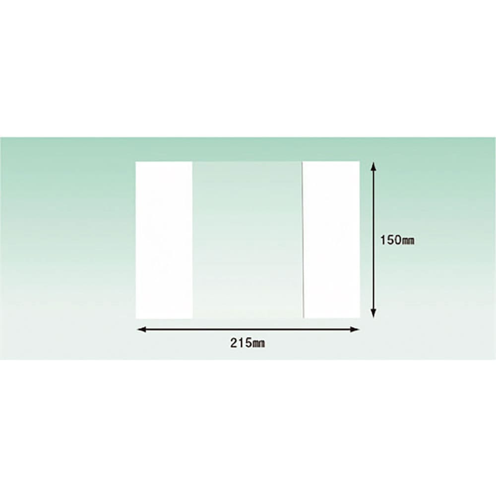 パピルス　デリバリーパック　完全密封タイプ　部分糊（Ａ６サイズ用）１５０×２１５　１００枚入　ＰＡ＿
