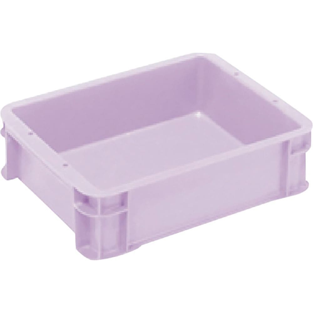 ヒシ　Ｓ型コンテナ　パステルパープル有効内寸３１２×２３７×８３ｍｍ　ＰＡＳ－６－ＰＡ＿