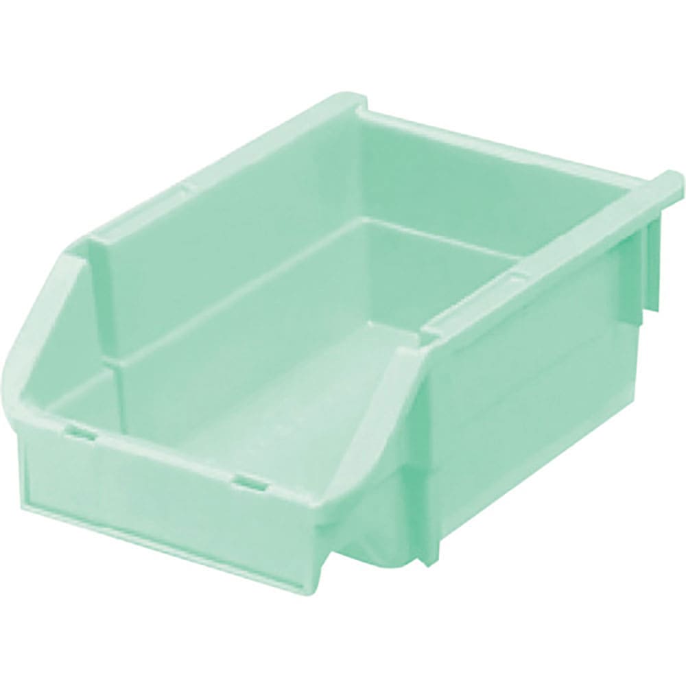 ヒシ　Ｔ型コンテナ（ネスティングタイプ）　パステルグリーン　Ｗ１３２×Ｄ２００×Ｈ９０　ＰＡＴ－２＿