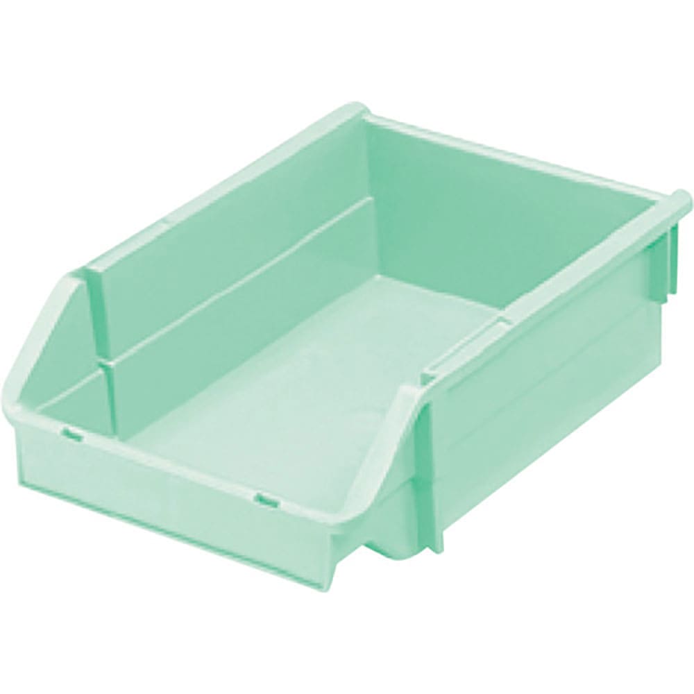 ヒシ　Ｔ型コンテナ（ネスティングタイプ）　パステルグリーン　Ｗ１９２×Ｄ２８５×Ｈ９０　　ＰＡＴ－＿