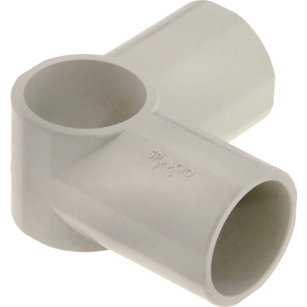 ＳＰＡＣＩＯ　プラスチックジョイント　ＰＪー００４ＢＷ　オフホワイト　白　ＰＪ－００４Ｂ　　Ｗ＿